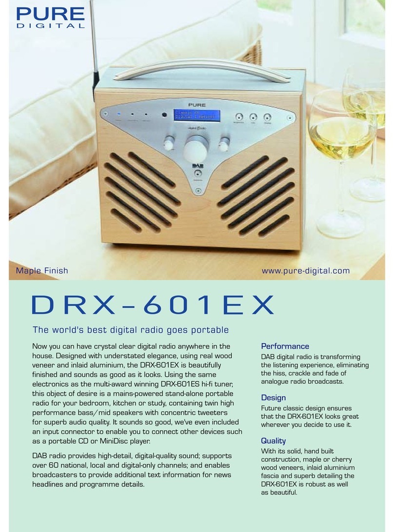 PURE DRX-601EX quick guide