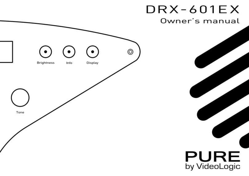 PURE DRX-601EX owner's manual