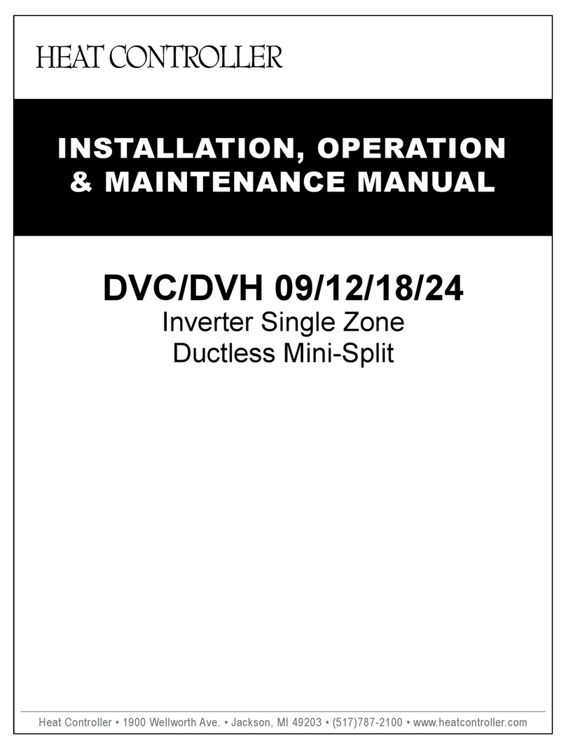 Heat Controller DVC/DVH 09 Instruction manual