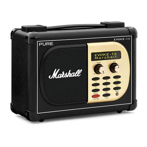 PURE Marshall EVOKE-1S User manual PURE Marshall EVOKE-1S User manual