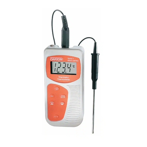 Oakton Acorn TEMP 4 User manual