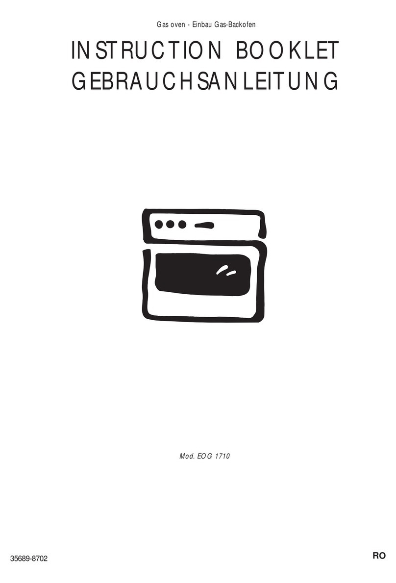 AEG Electrolux EOG 1710 Instruction booklet