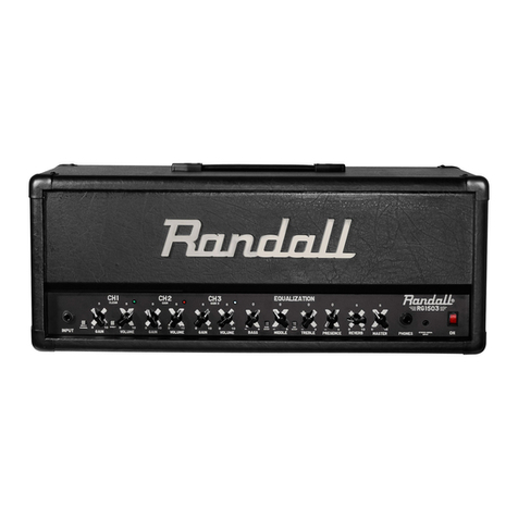 Randall RG1503H User manual