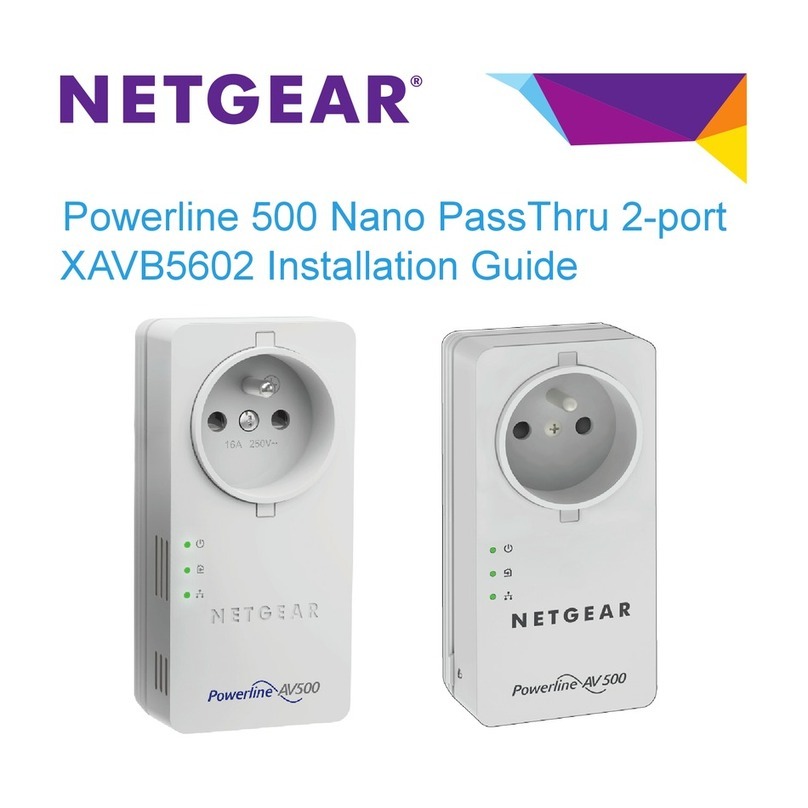 NETGEAR XAVB5602 User manual