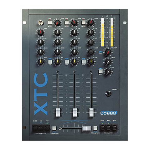 Dateq XTC user manual