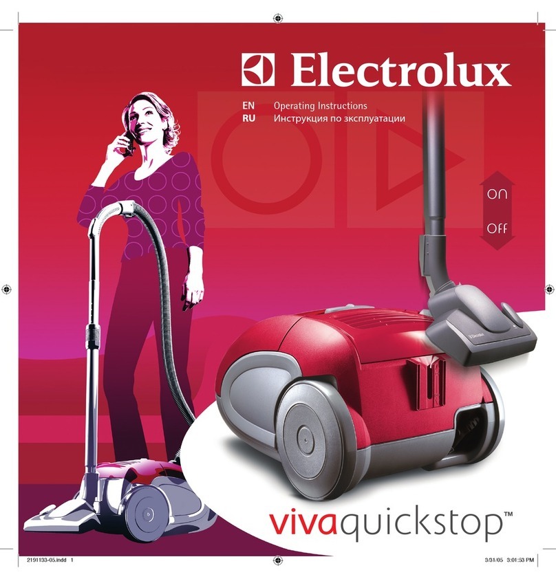 Electrolux vivaquickstop User manual
