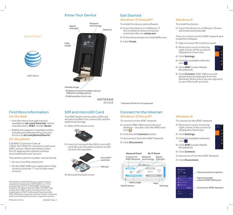 NETGEAR ATT-340U quick start guide