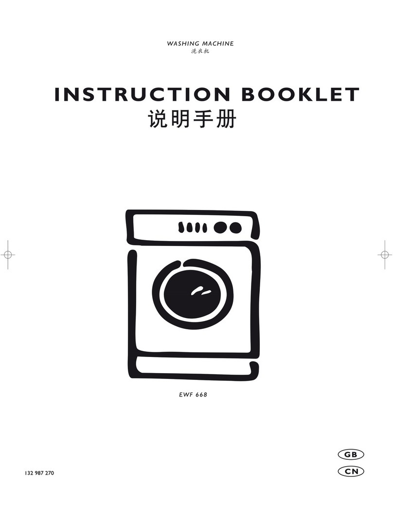 Electrolux EWF 668 User manual