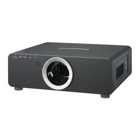 Panasonic PT-DZ770E User manual