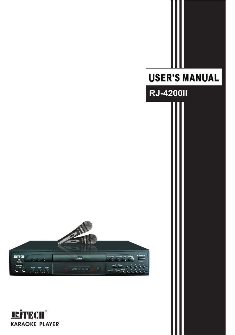 RJ Tech RJ-4200II user manual