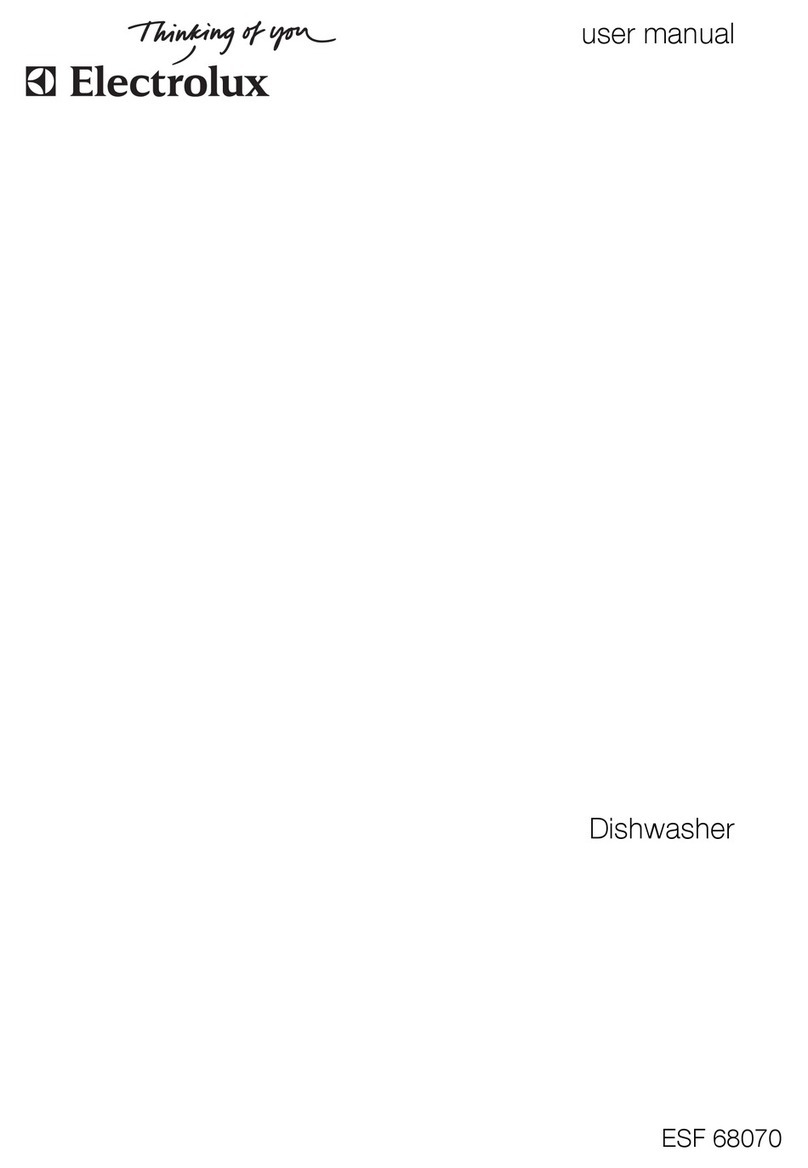 Electrolux ESF 68070 User manual