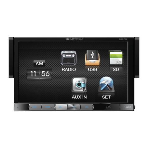 Soundstream SDR-762 User manual