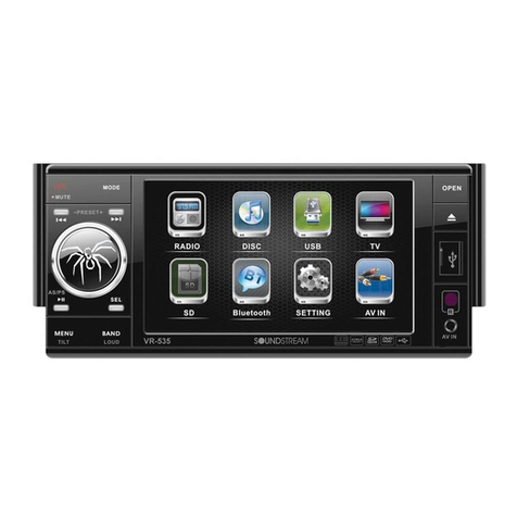 Soundstream VR-535 owner's manual