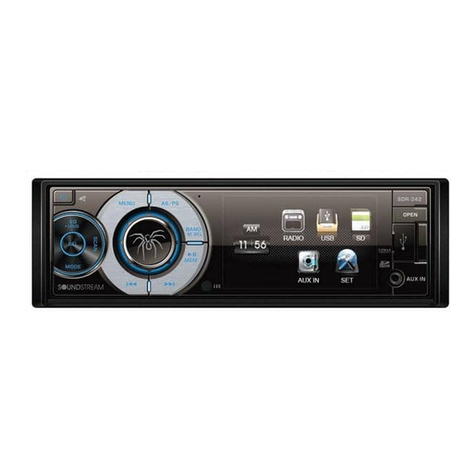 Soundstream SDR-342 owner's manual