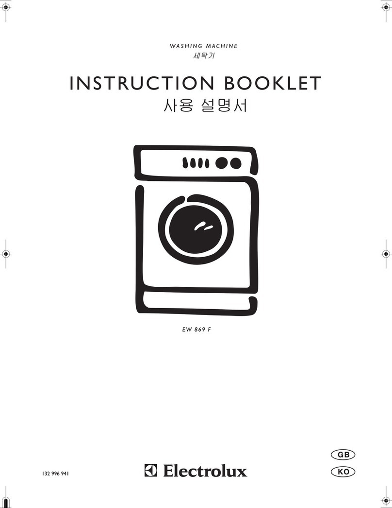 Electrolux EW 869 F User manual