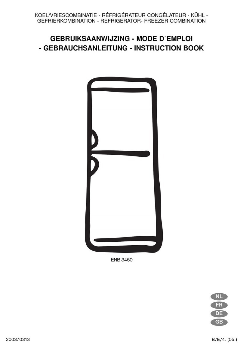 Electrolux ENB 3450 Instruction book