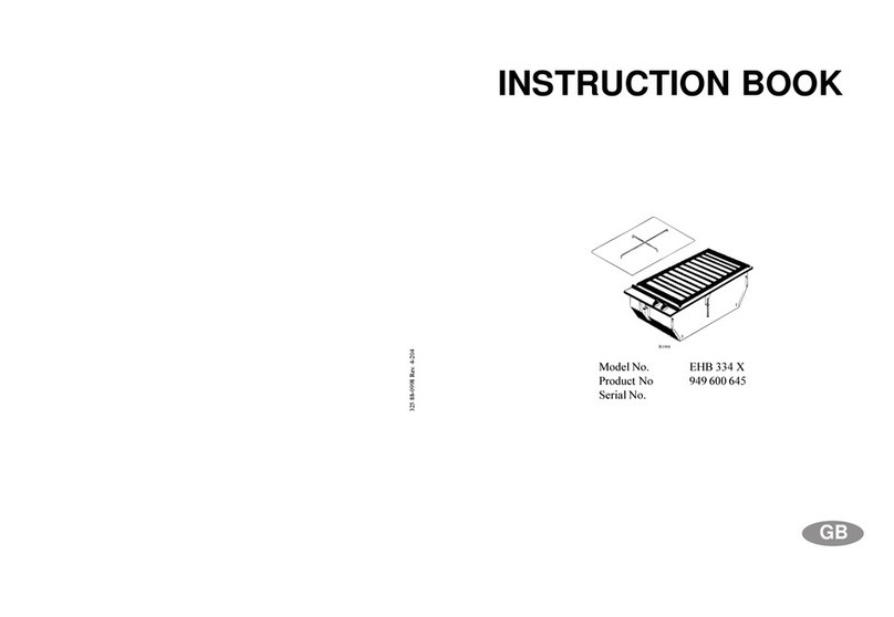 AEG Electrolux EHB 334 X Instruction book