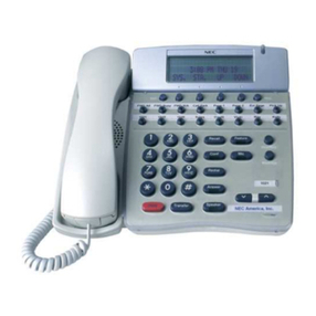 NEC DTerm Series 80 user guide
