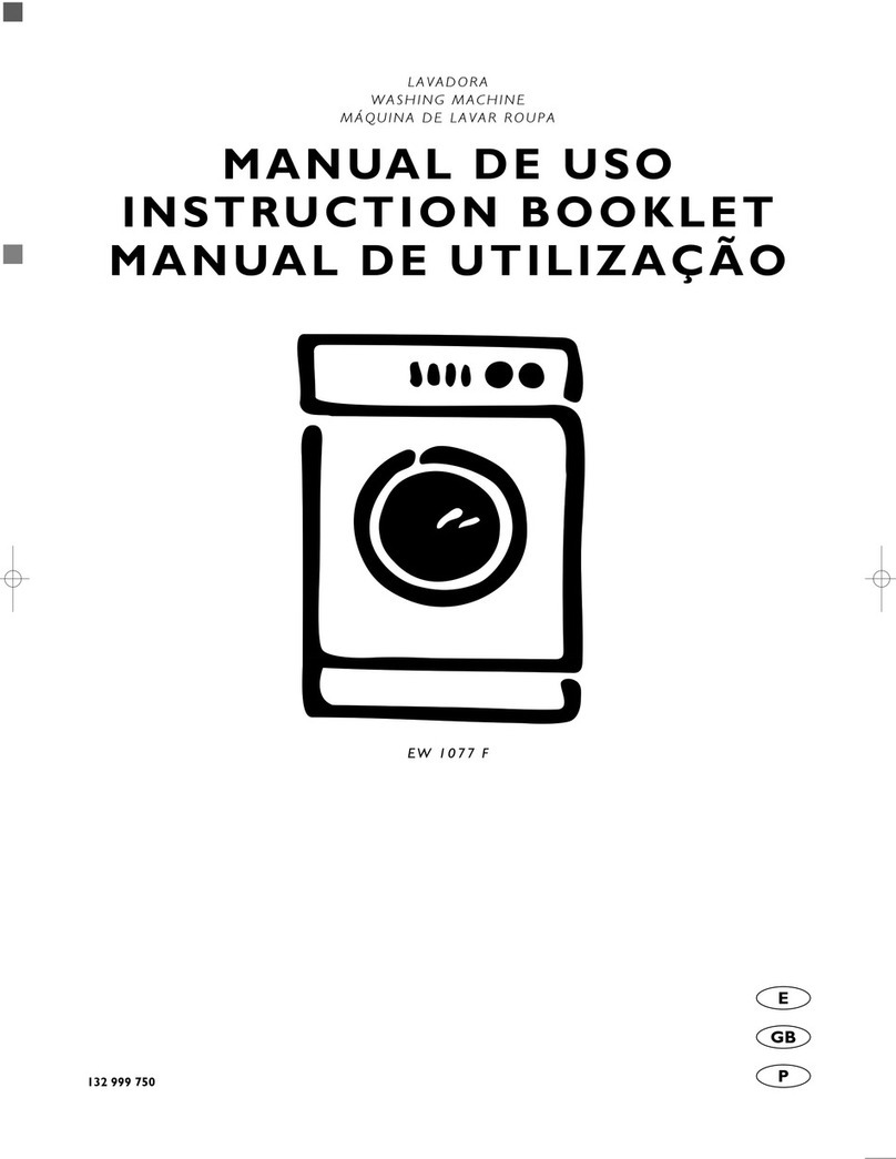 Electrolux EW 1077 F Instruction booklet Electrolux EW 1077 F Instruction booklet