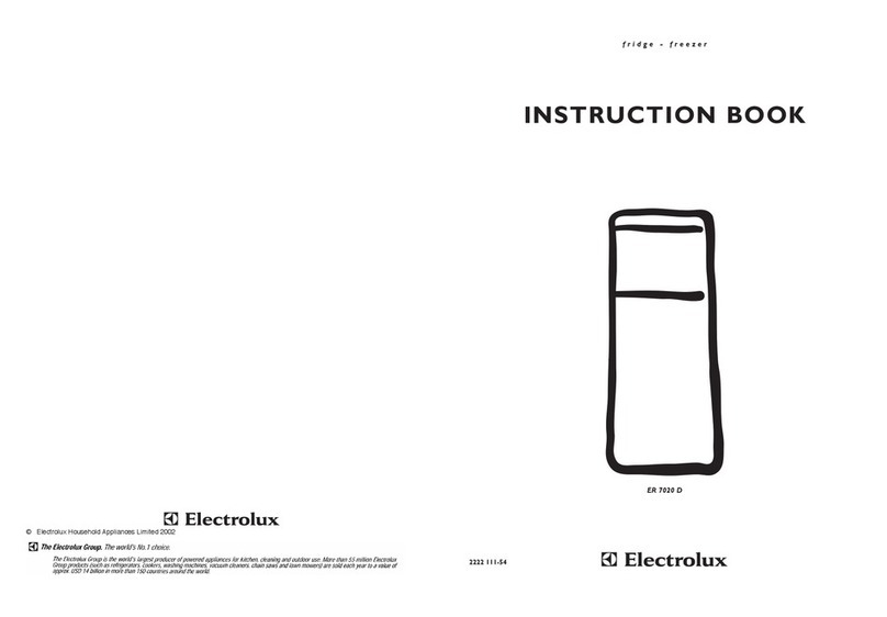 Electrolux ER 7020 D Instruction book