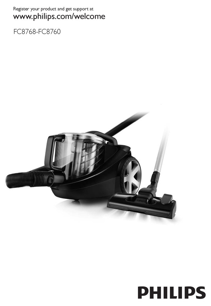 Philips FC8768 User manual