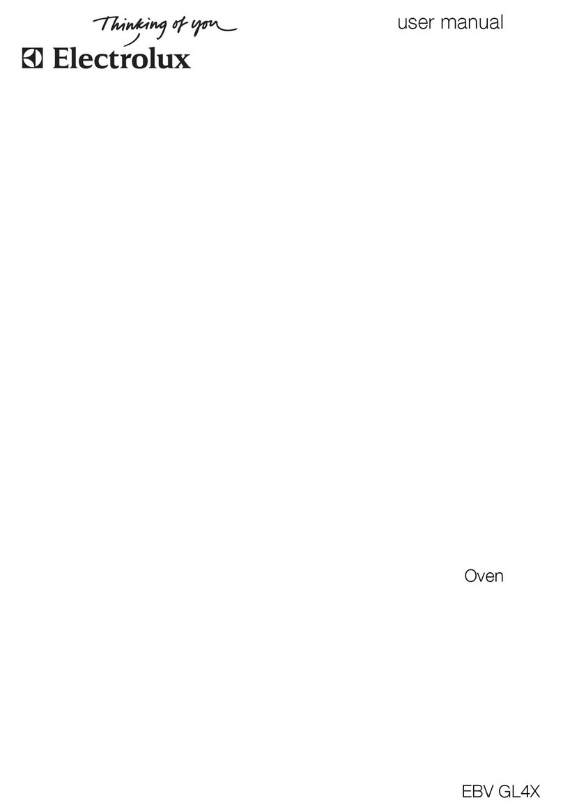 Electrolux EBV GL4X User manual