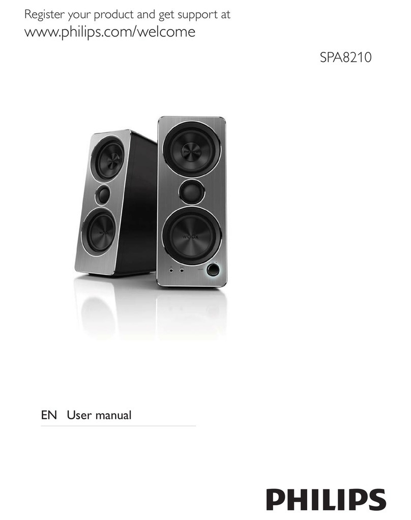 Philips SPA8210 user manual