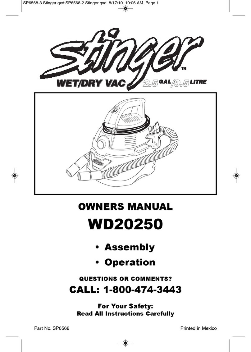 Stinger WD20250 owner's manual