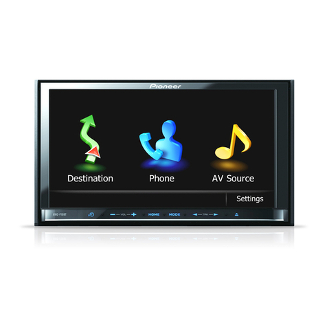 Pioneer AVIC-F10BT User manual