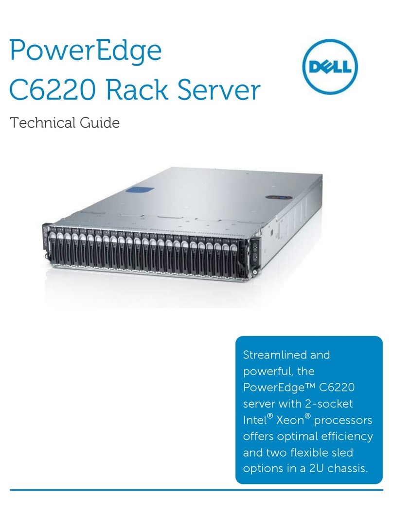 Dell PowerEdge C6220 Quick start guide