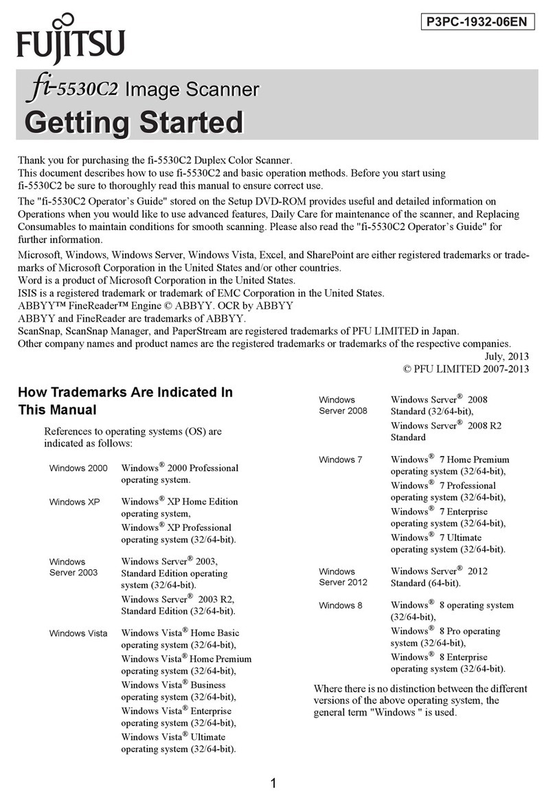 Fujitsu FI-5530C2 User manual