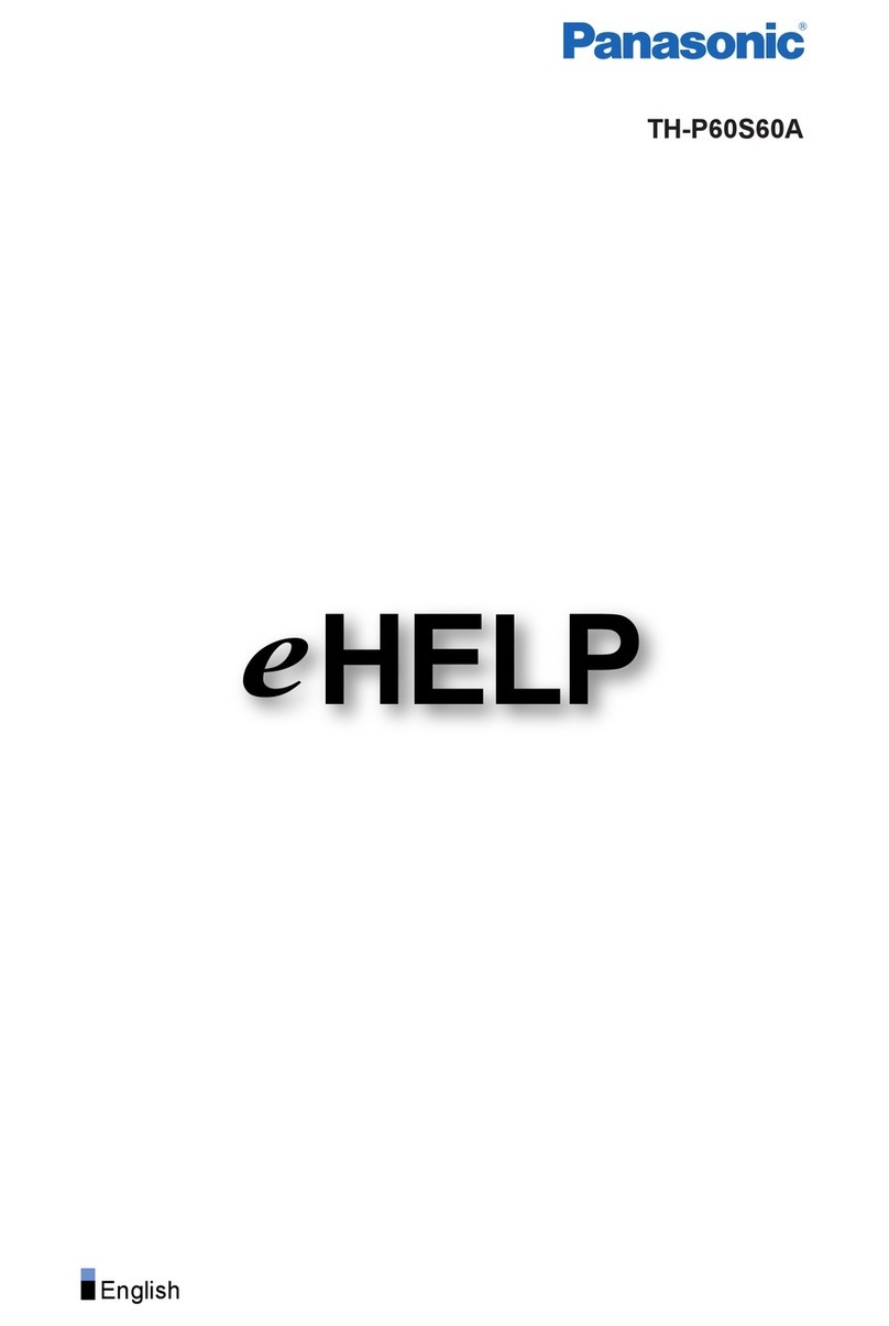 Panasonic TH-P60S60A Ehelp