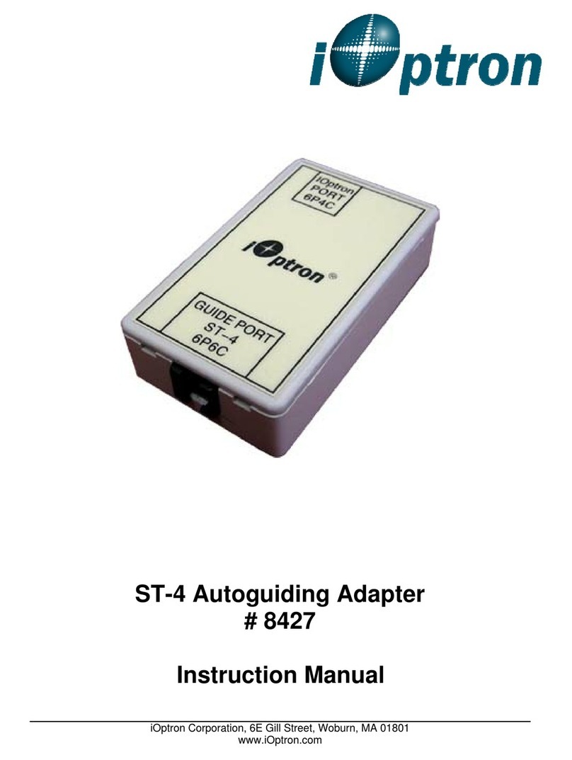 iOptron ST-4 instruction manual