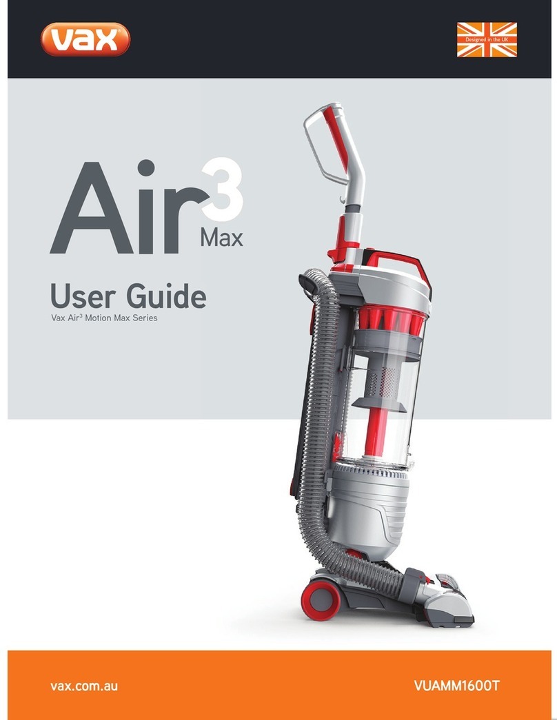 Vax VUAMM1600T User manual