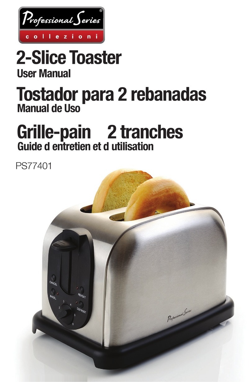 Professional Series PS77401 user manual Professional Series PS77401 user manual