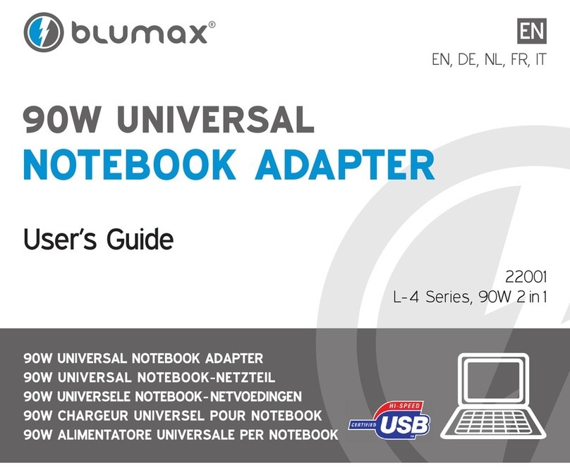 Blumax 22001 L-4 Series user guide