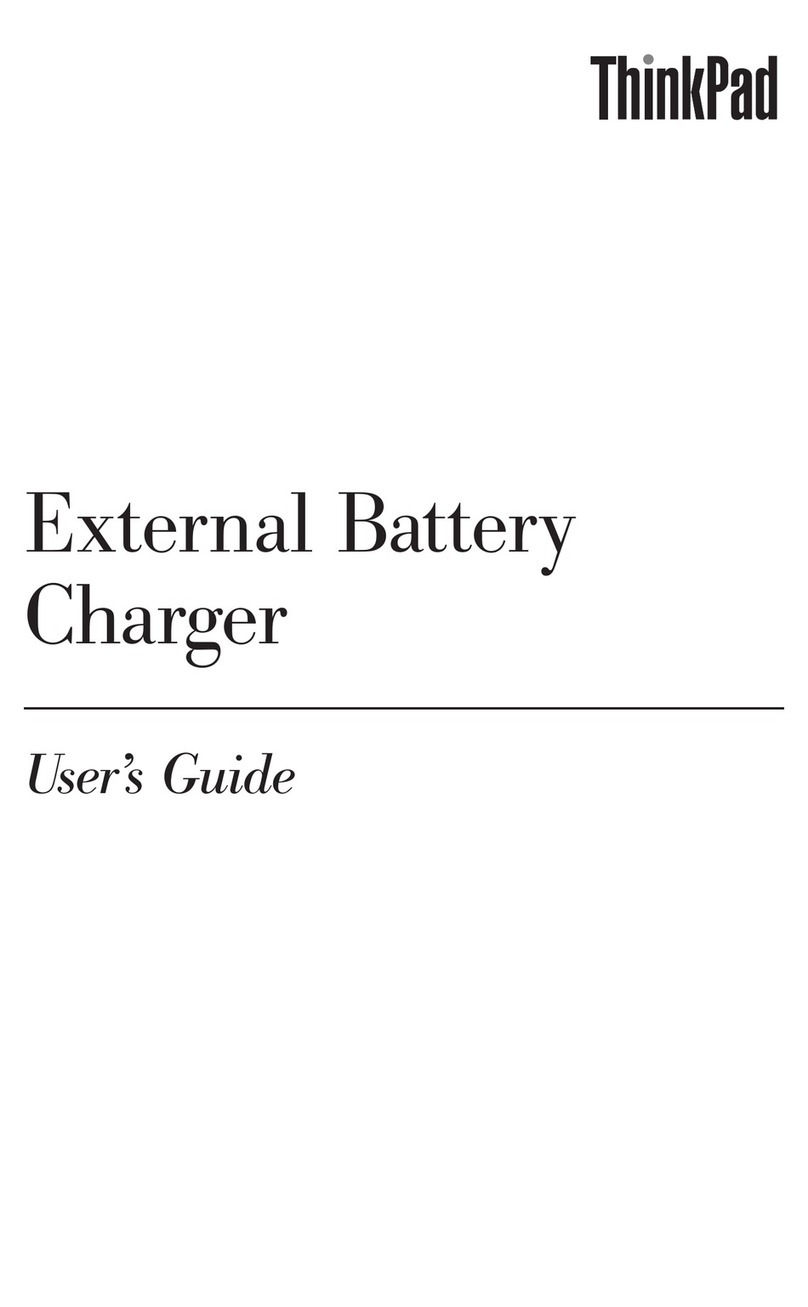 Lenovo External BatteryCharger user guide