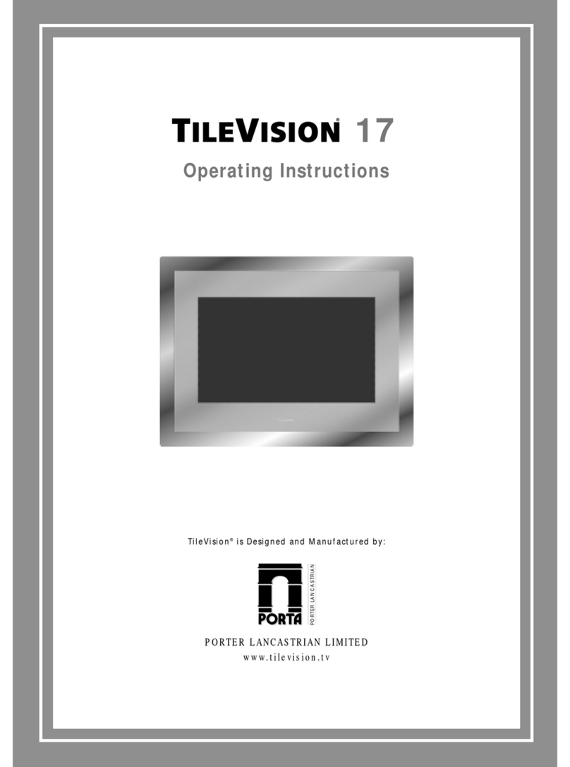 TileVision TV/17/FR3/PS User manual