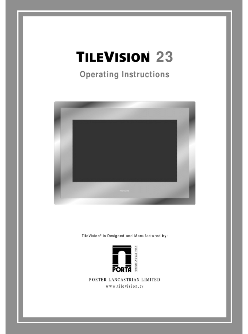 TileVision TV/23/FR2/PS User manual
