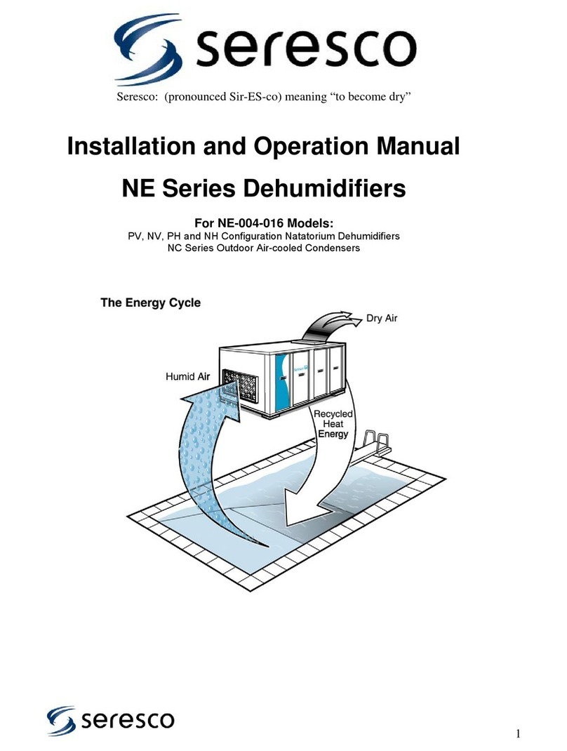 Seresco NE Series User manual