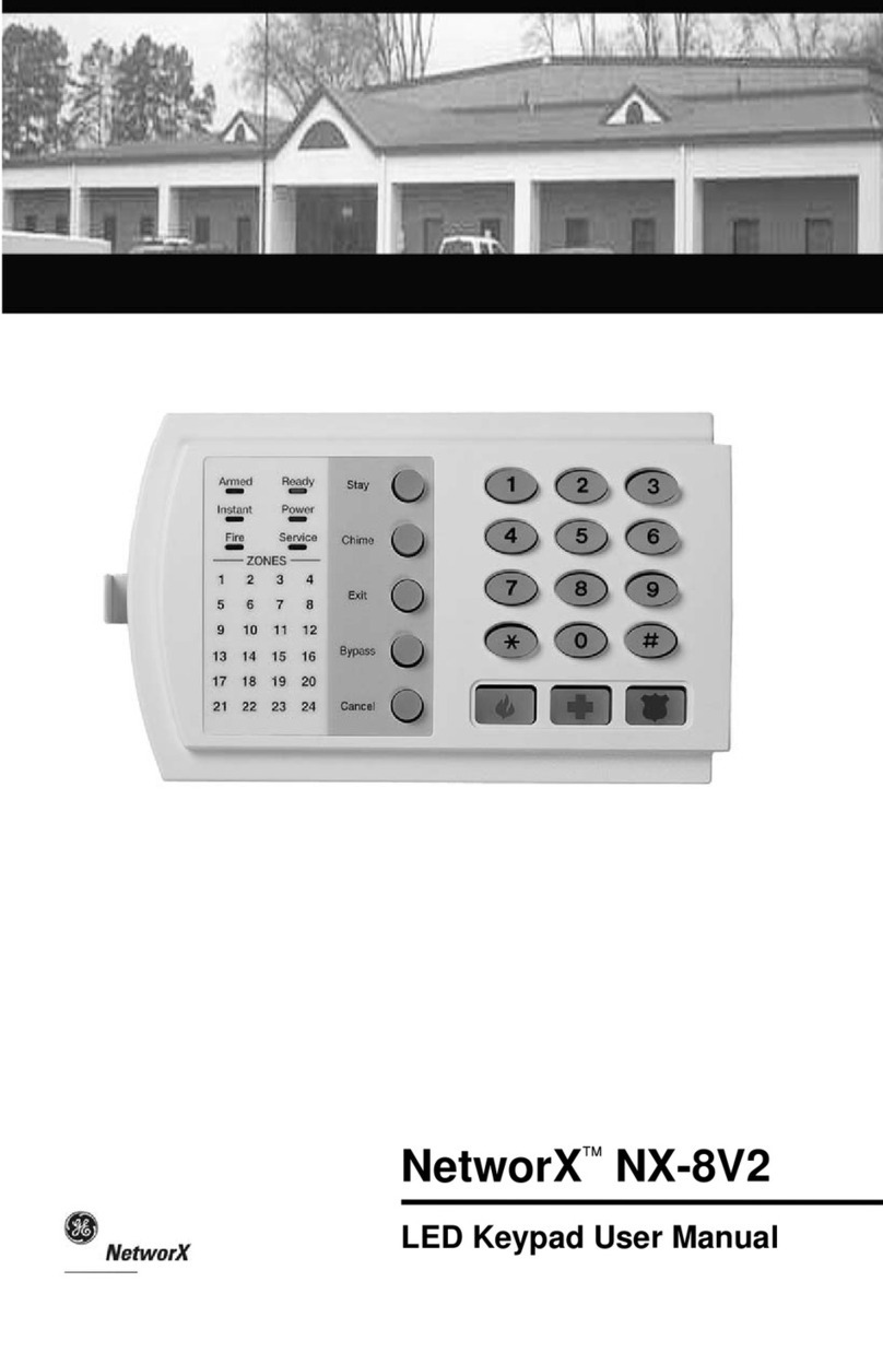 NetworX NX-8V2 user manual