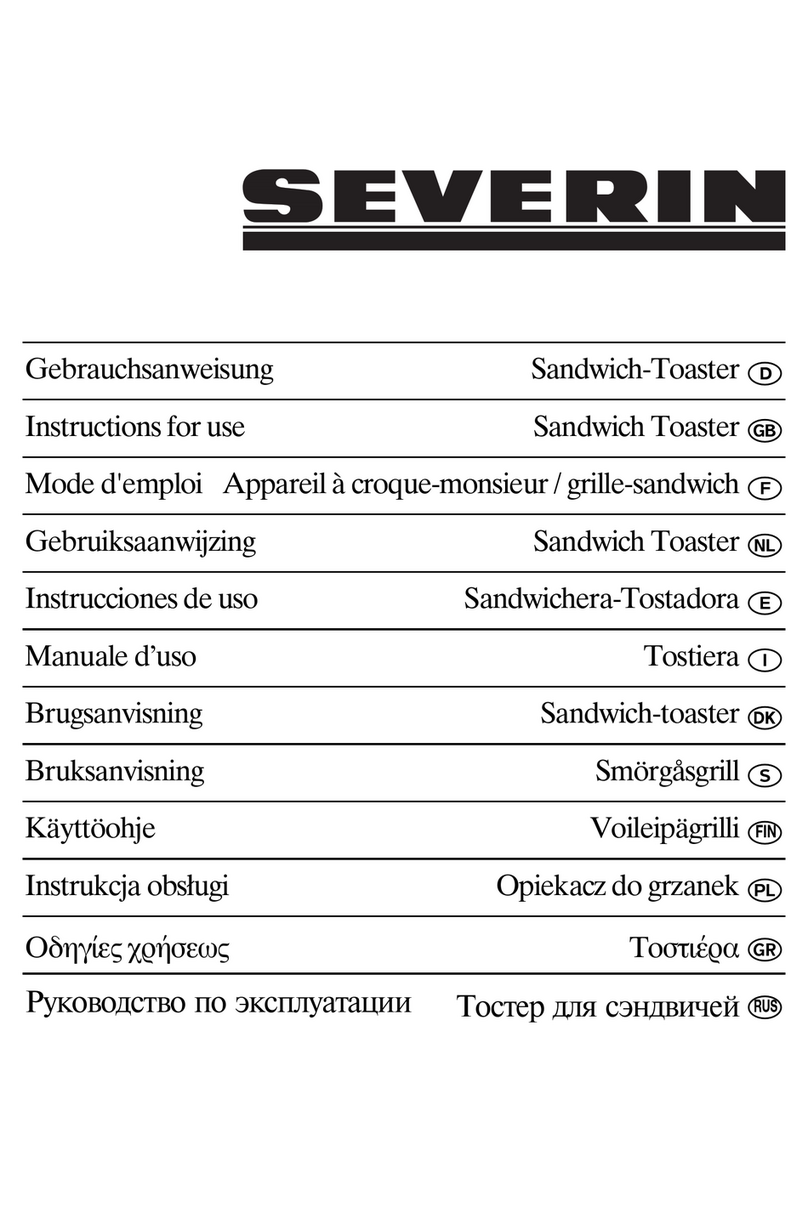 SEVERIN SA 2965 User manual