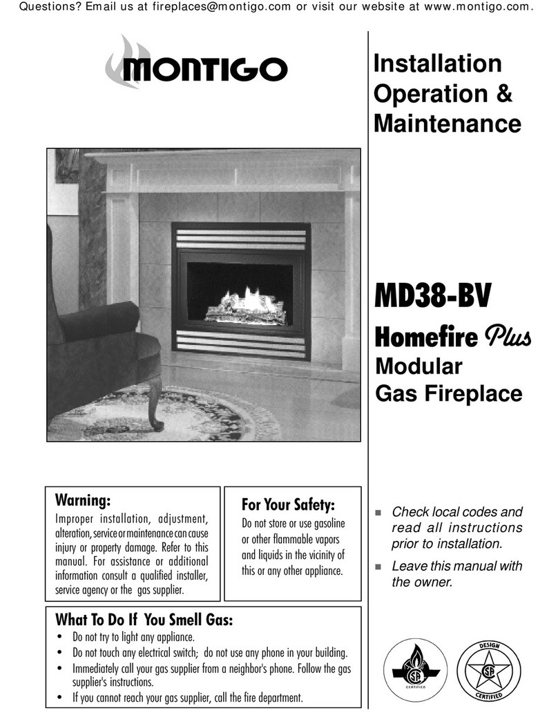 Montigo MD38-BV User manual