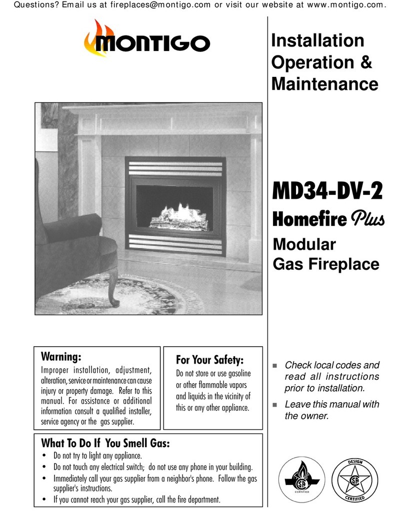 Montigo MD34-DV-2 Installation & operation manual