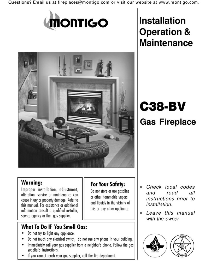 Montigo C38-BV Instruction manual