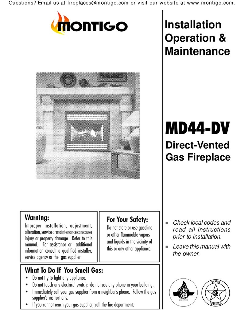 Montigo MD44-DV Installation & operation manual