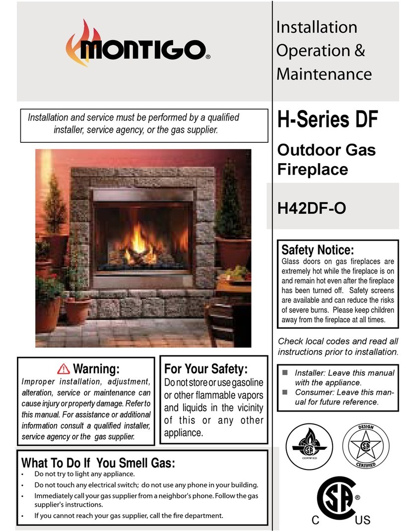 Montigo H-Series DF User manual