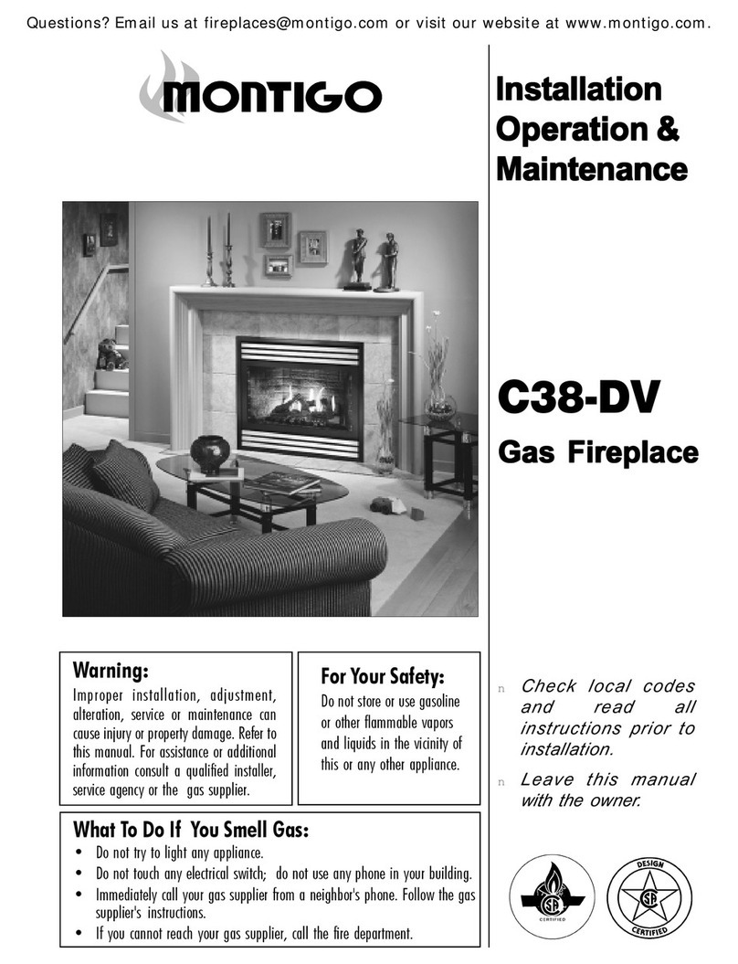 Montigo C38-DV Installation & operation manual Montigo C38-DV Installation & operation manual
