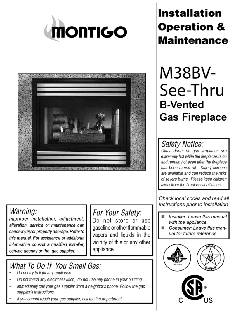 Montigo M38BV-ST User manual