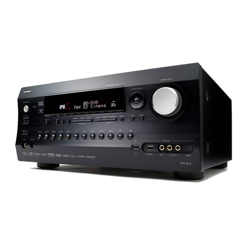 Integra DTR-50.4 User manual